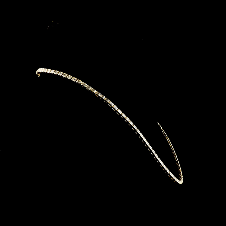14kt White Gold Lab Diamond Tennis Necklace