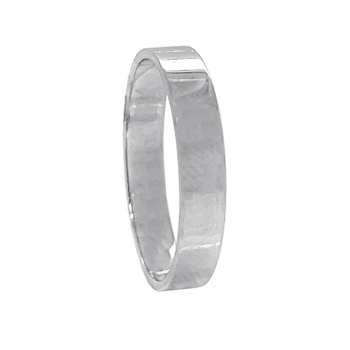 14kt White Gold Wedding Band