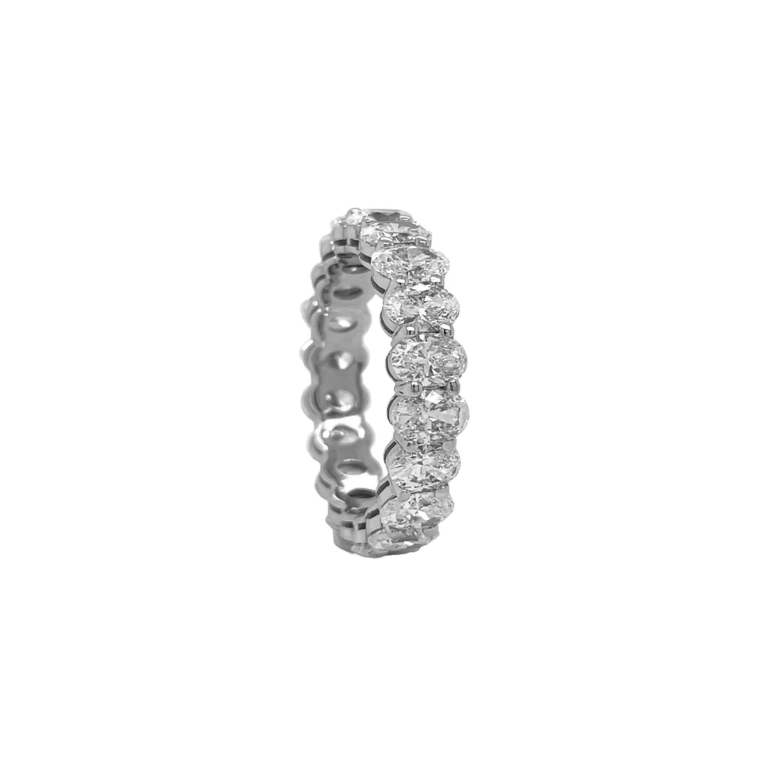 18kt White Gold Diamond Eternity Band