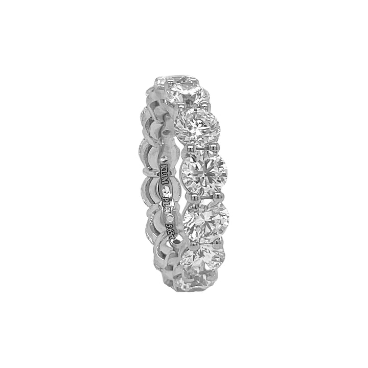 Platinum Diamond Eternity Band