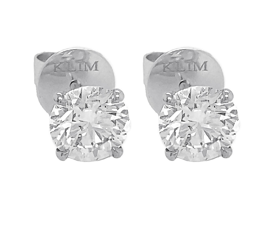 18kt White Gold 10.07ctw Lab Diamond Studs