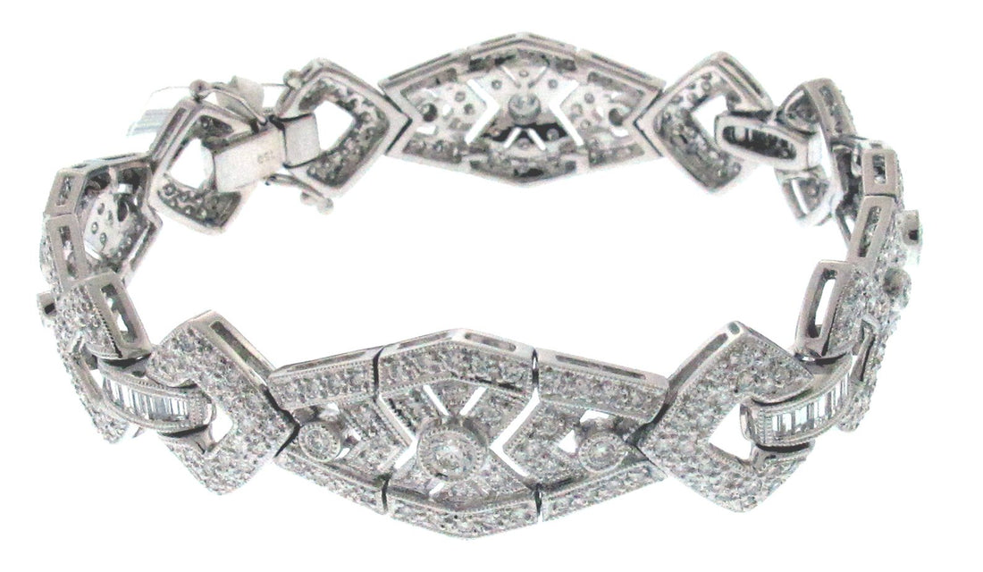 18kt White Gold Diamond Bracelet