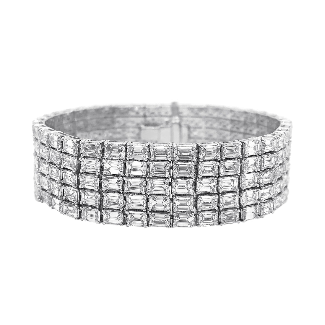 18kt White Gold Diamond Bracelet