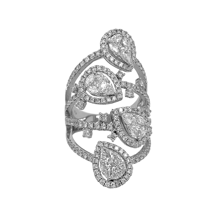 18kt White Gold Diamond Ring