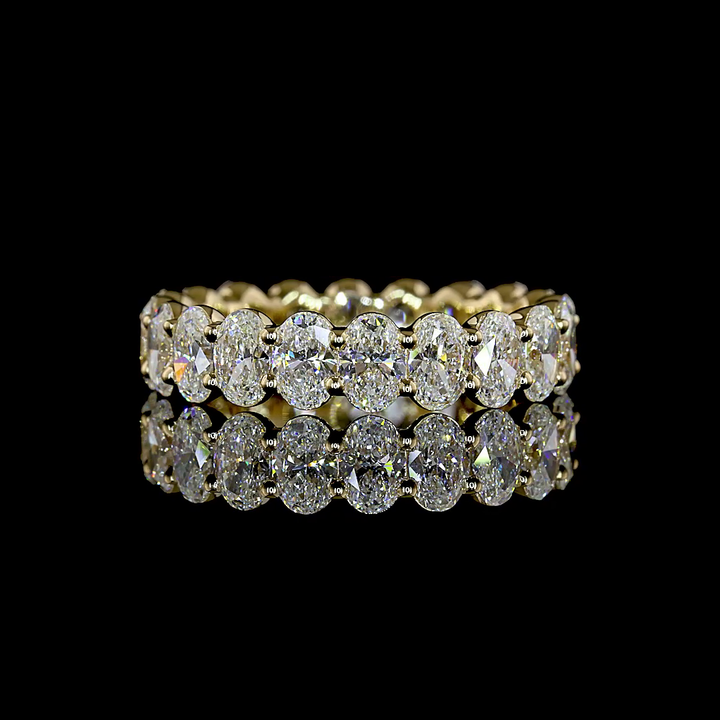 14kt Yellow Gold Lab Diamond Eternity Band