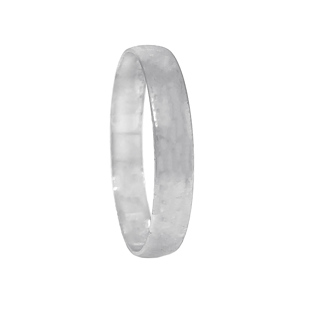 10kt White Gold Band