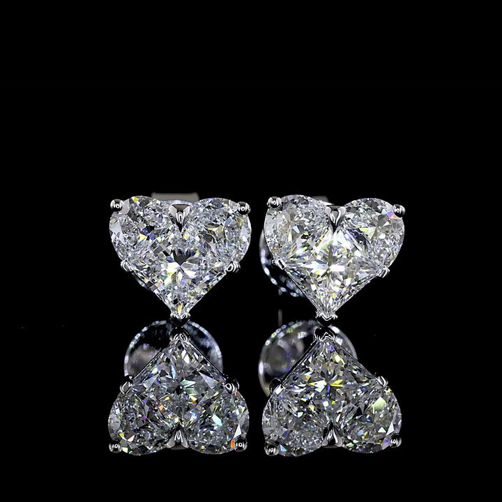 14kt White Gold Lab Diamond Studs