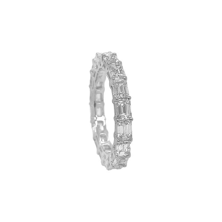 18kt White Gold Diamond Eternity Band