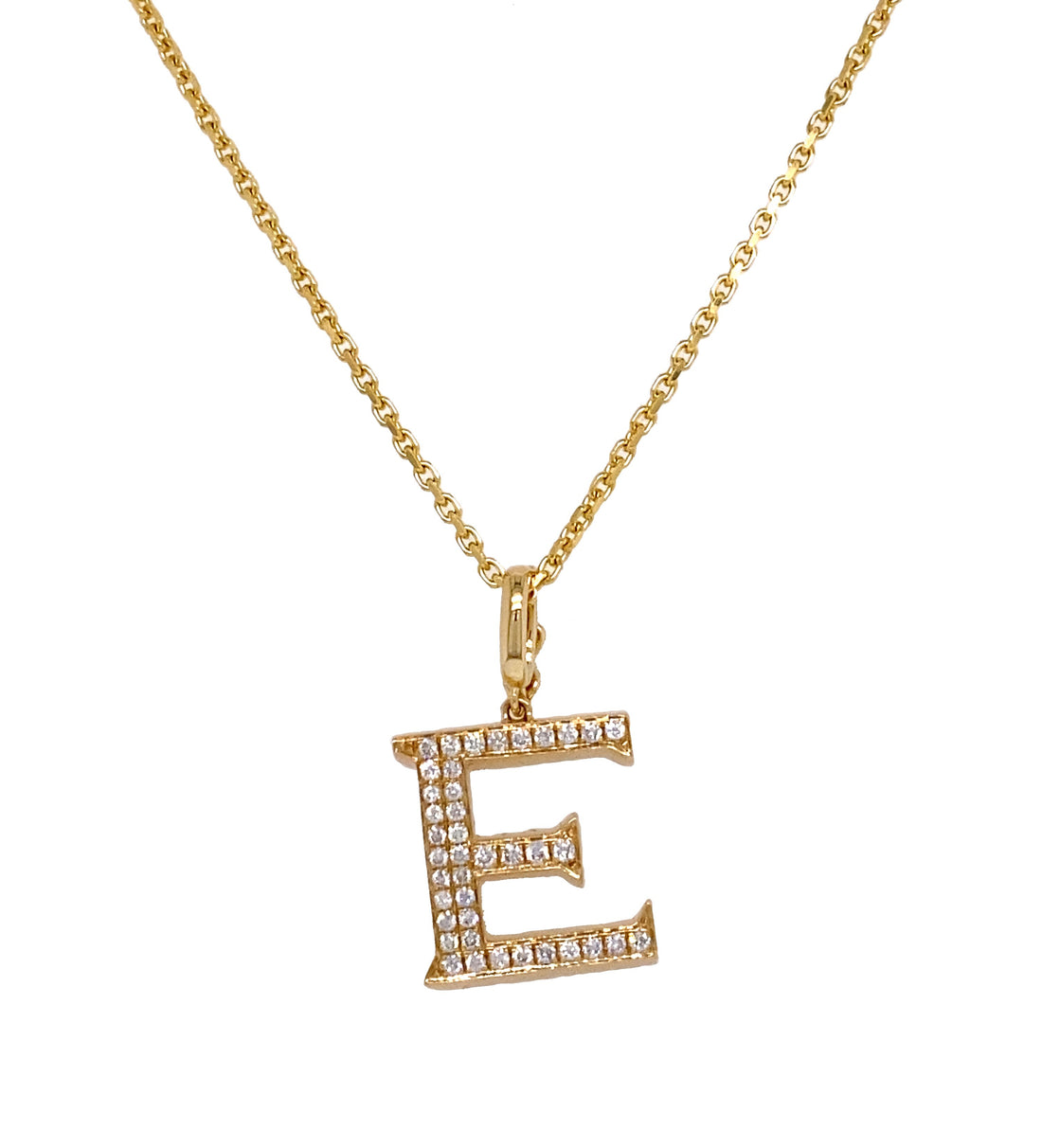 18kt Yellow Gold Diamond Pendant
