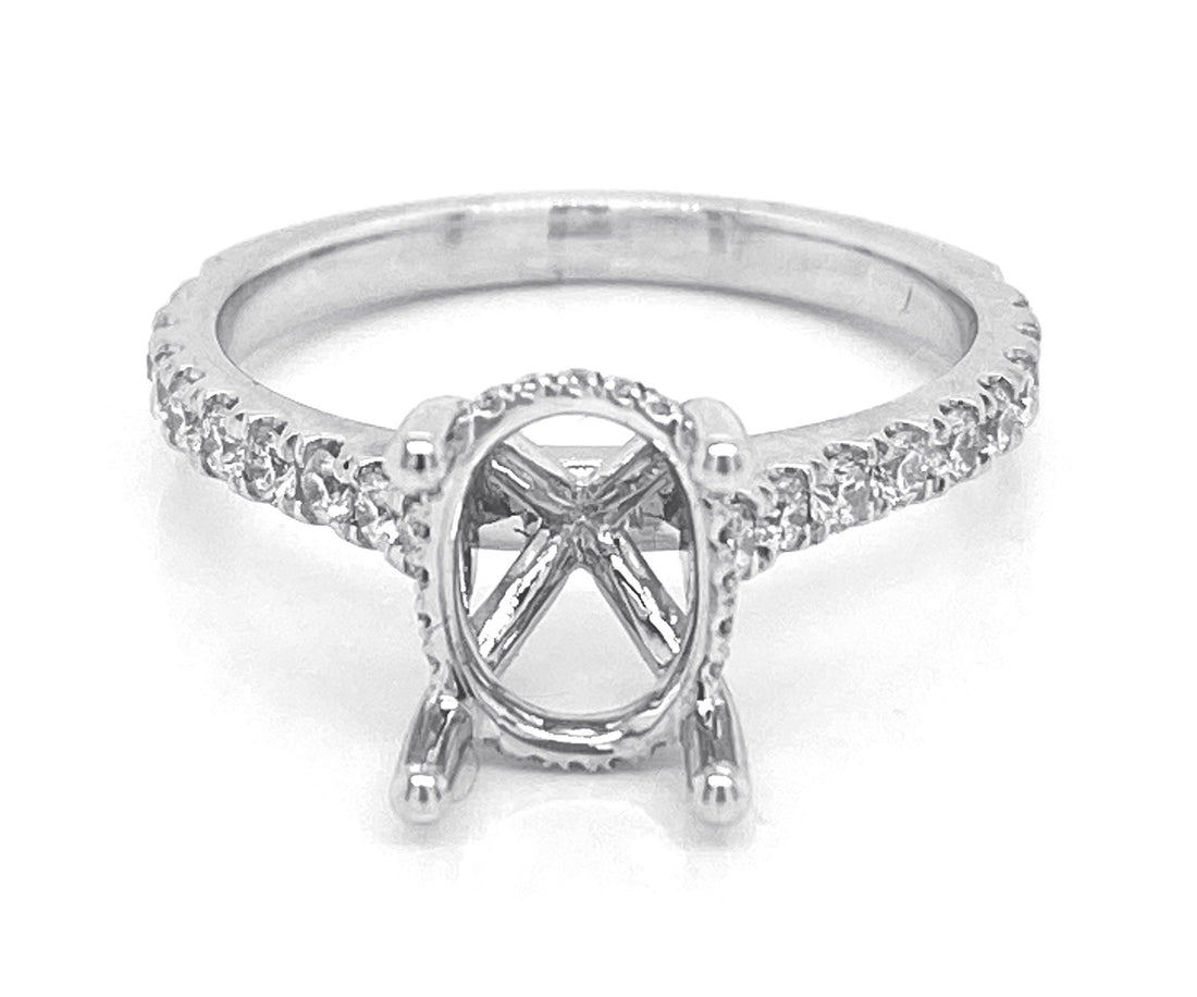 18kt white gold diamond s