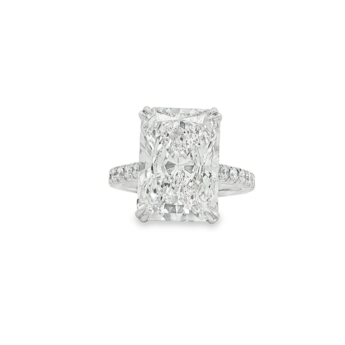 14kt White Gold Lab Diamond Ring