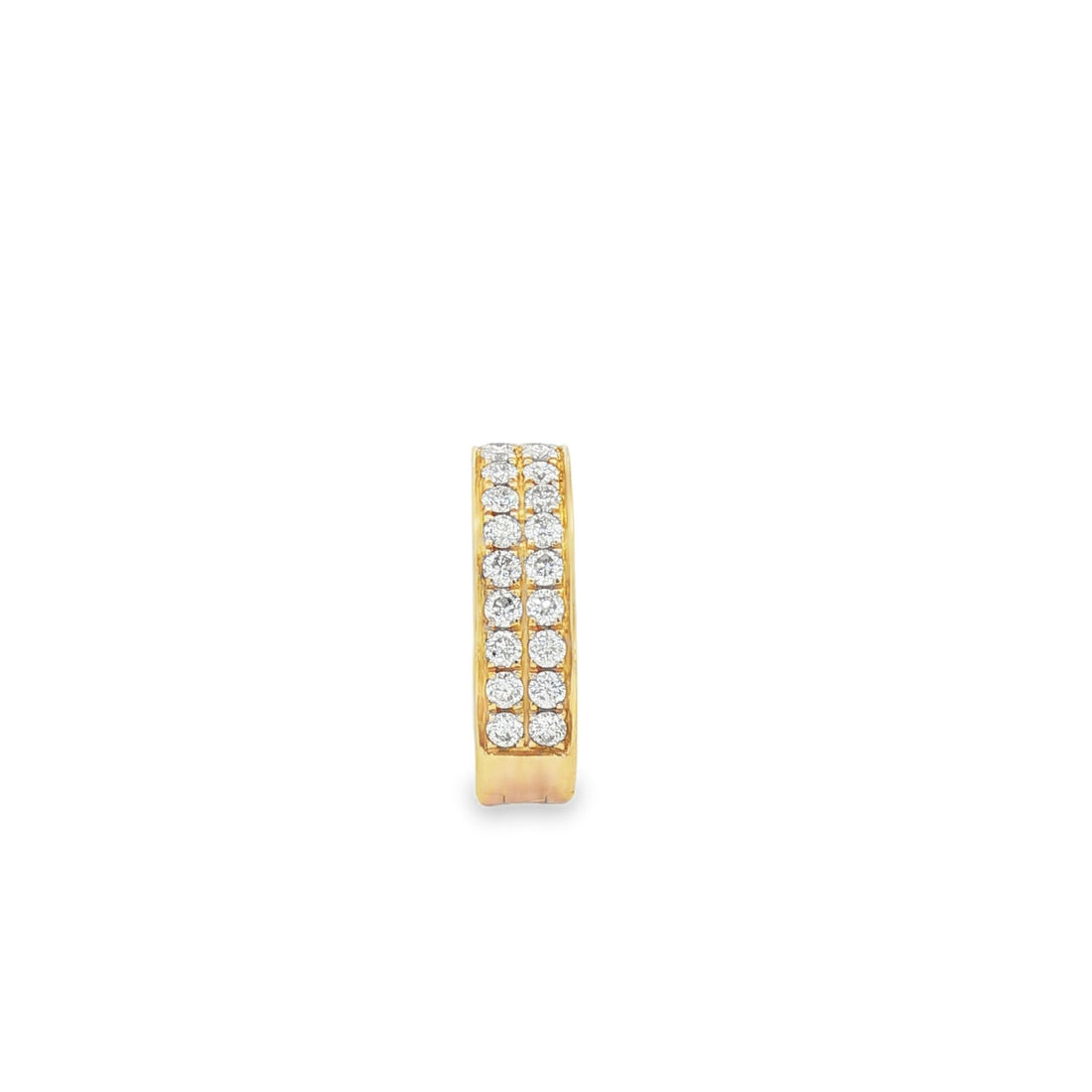 18kt Yellow Gold Diamond Cuff Earring