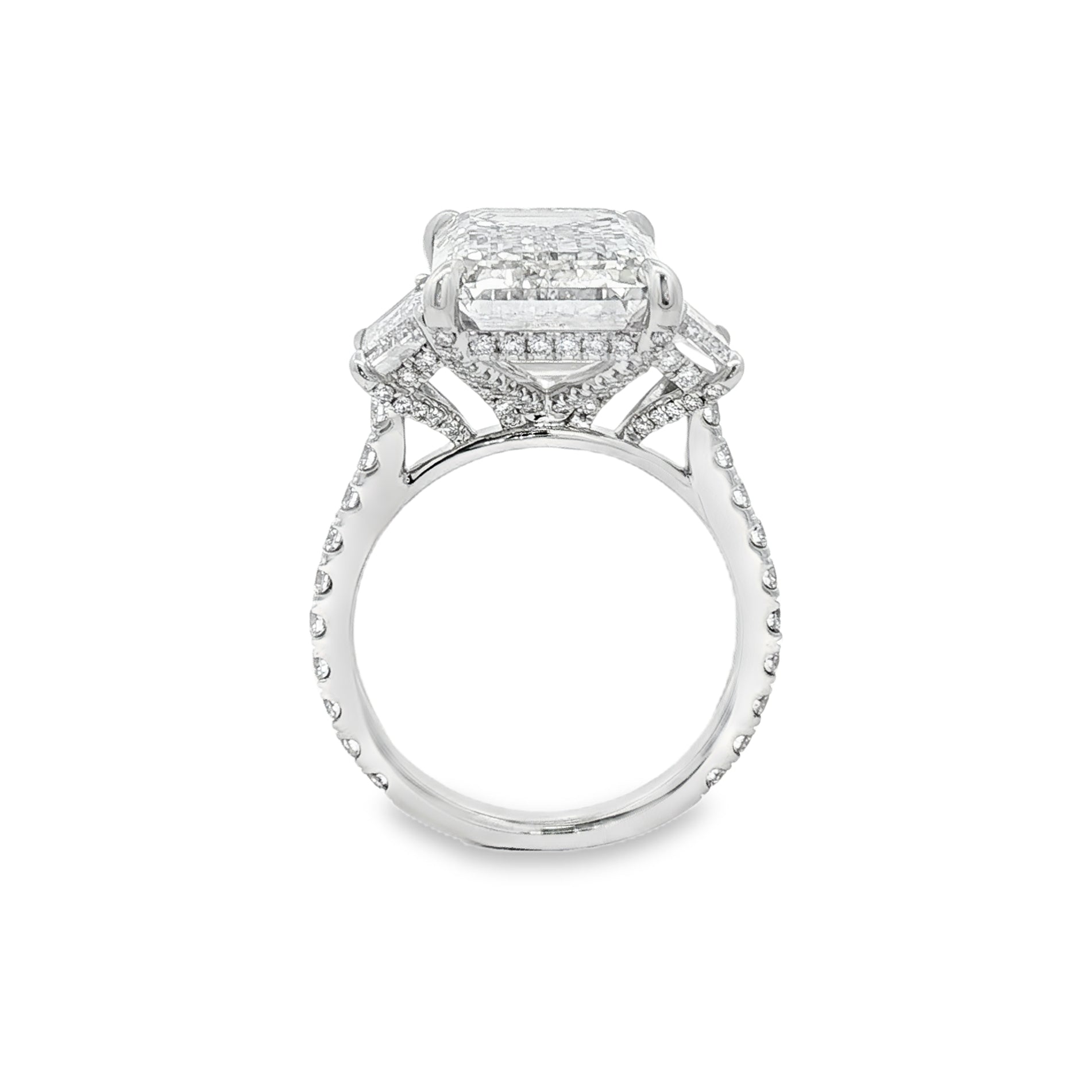 14kt White Gold Lab Diamond Ring