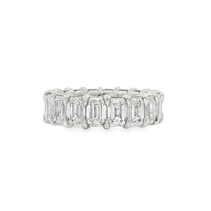 Platinum Lab Diamond Eternity Band