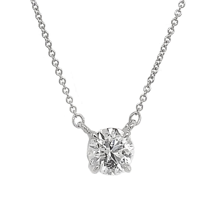 18kt White Gold Diamond Necklace