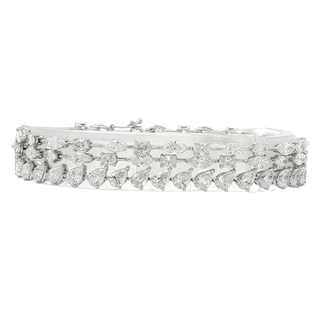 18kt White Gold Diamond Tennis Bracelet