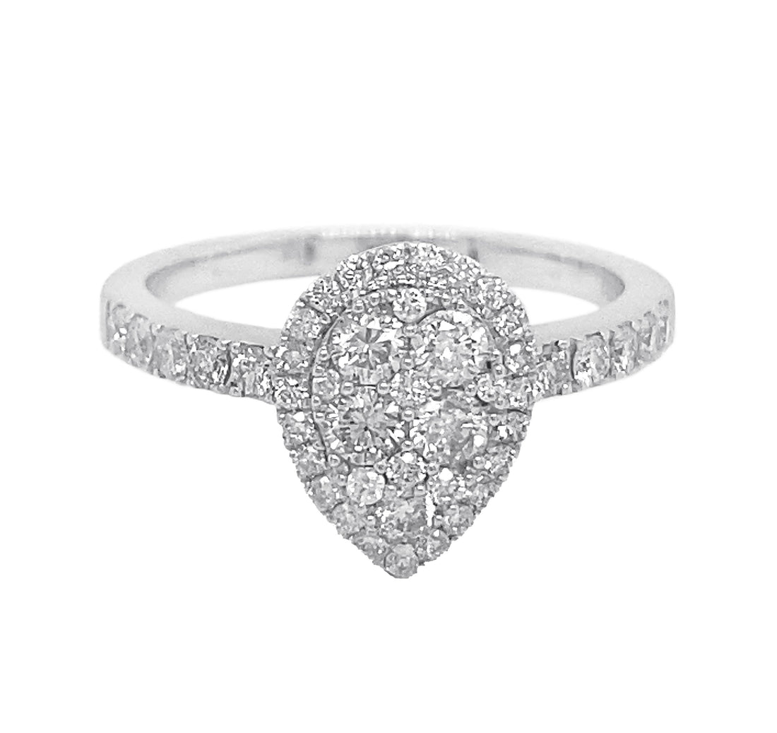 18kt White Gold Diamond Ring