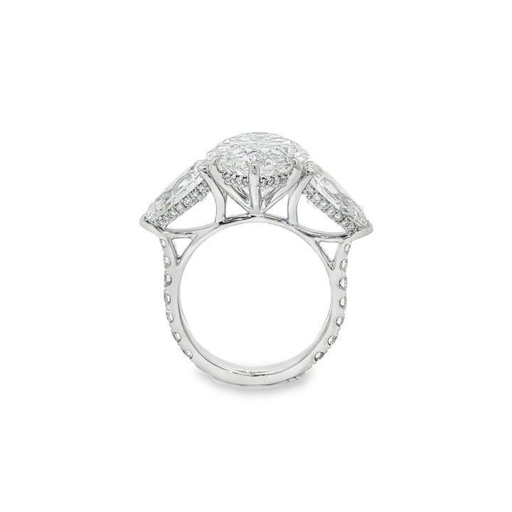 14kt White Gold Lab Diamond Ring