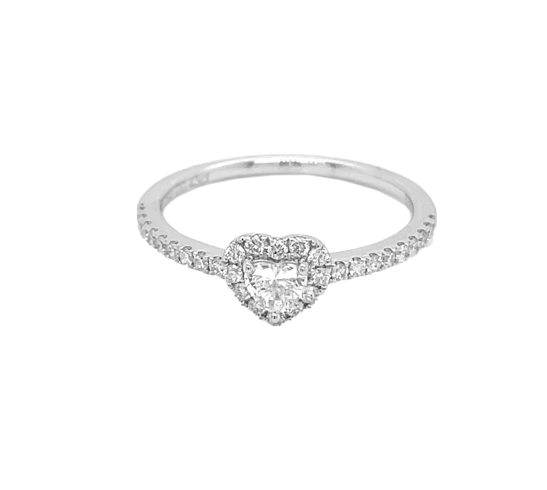 18kt White Gold Diamond Ring
