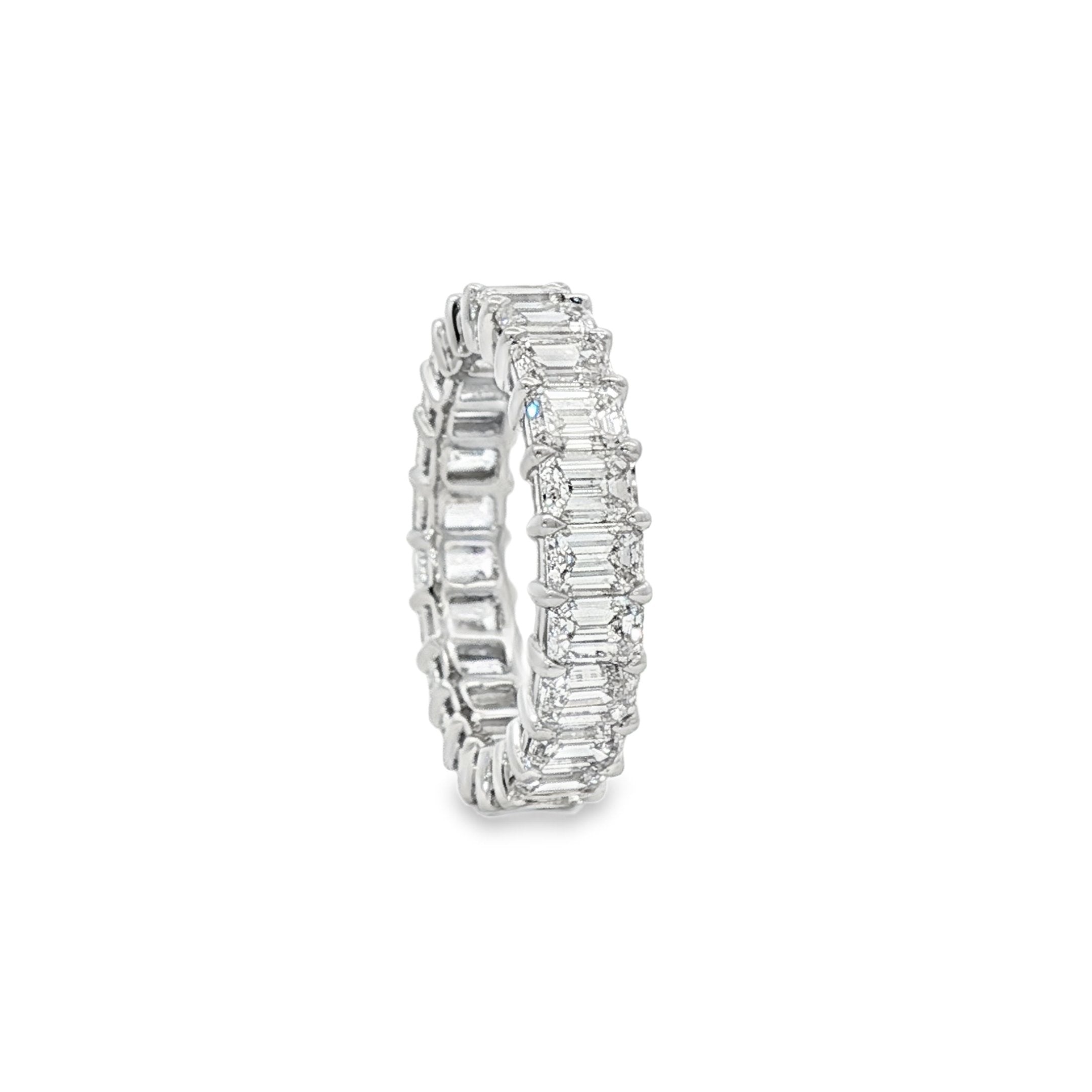 18kt White Gold Diamond Eternity Band