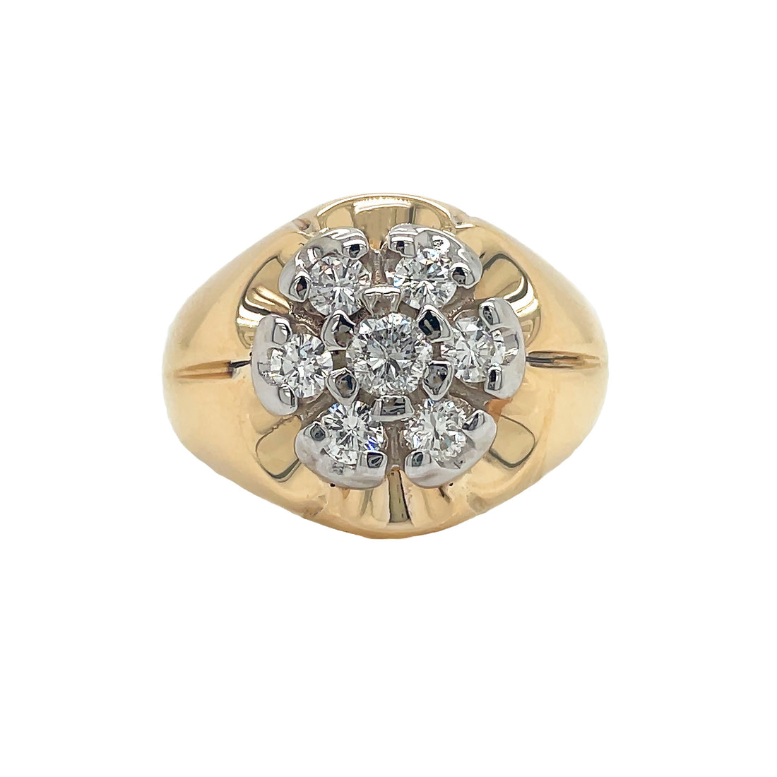 14kt Yellow Gold Diamond Ring