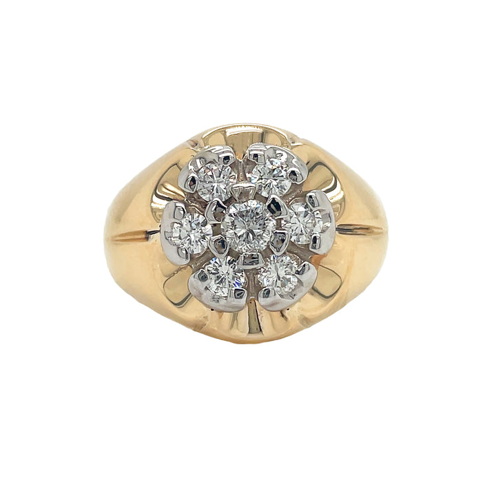 14kt Yellow Gold Diamond Ring