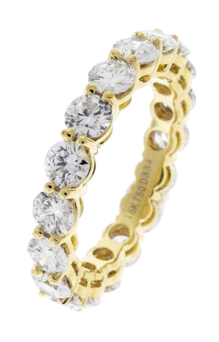18kt Yellow Gold Diamond Eternity Band