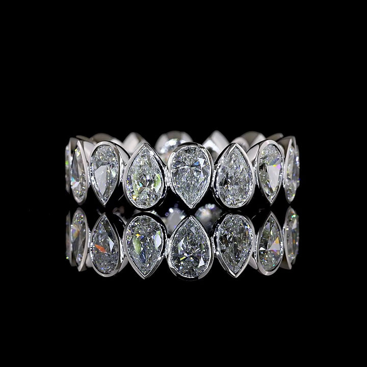 14kt White Gold Lab Diamond Eternity Band