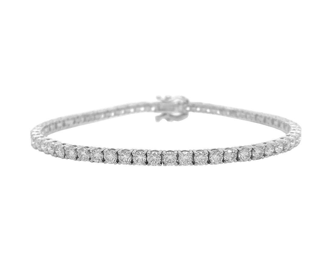 18kt White Gold Diamond Bracelet