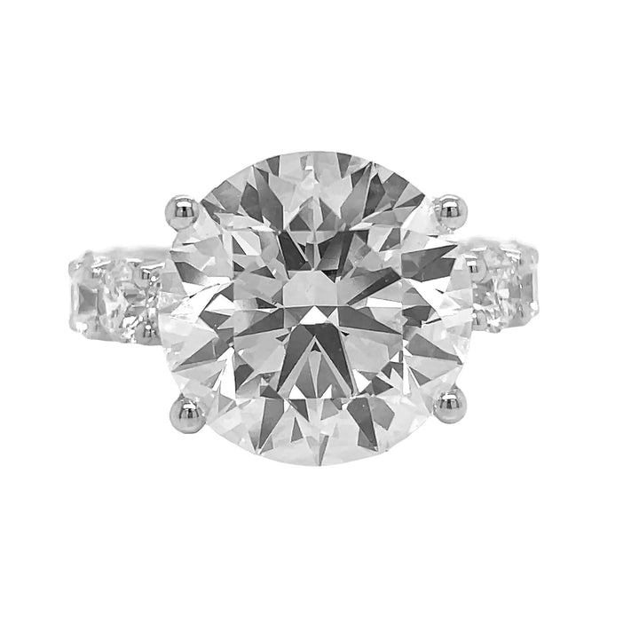 14kt White Gold Lab Diamond Ring