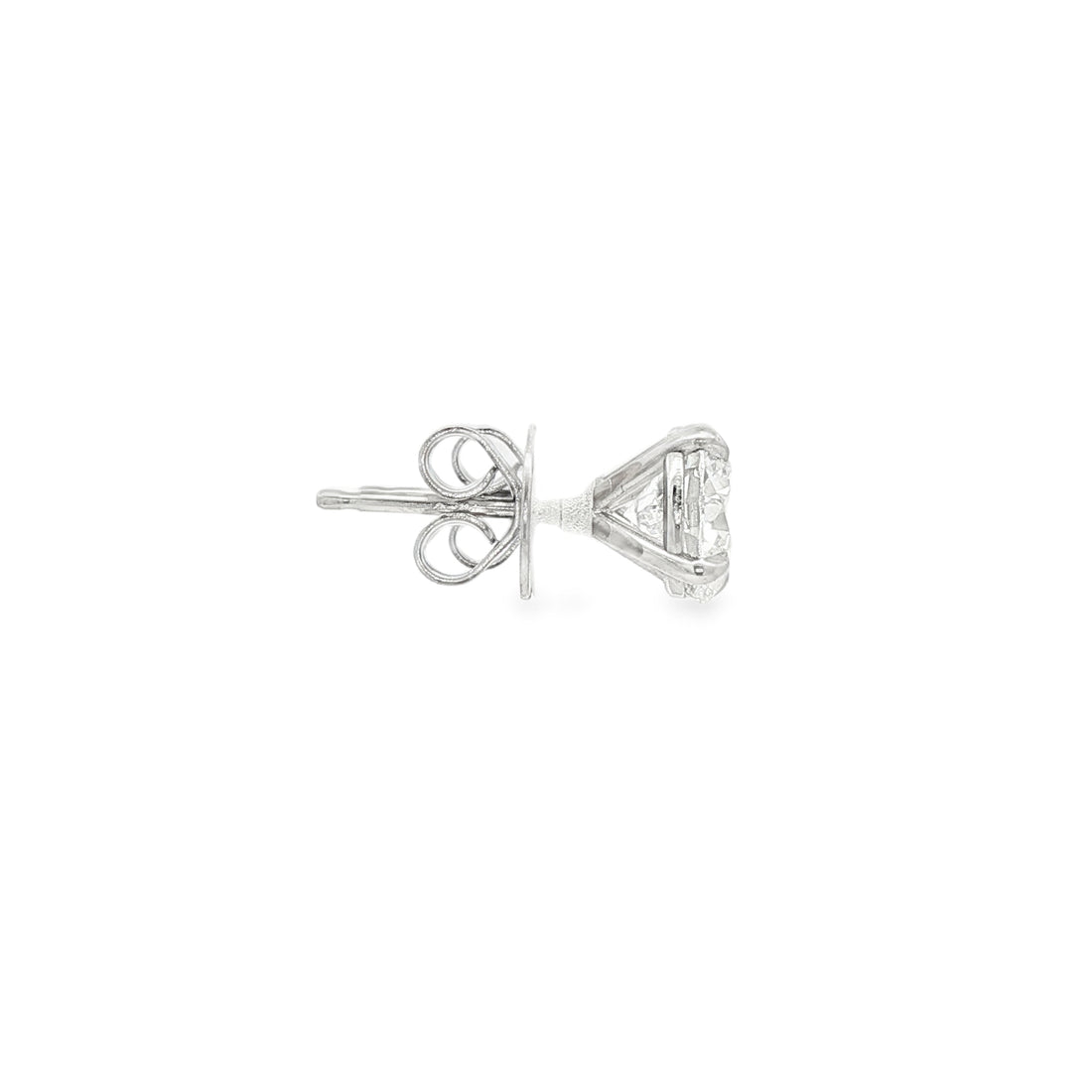 18kt White Gold Diamond Studs