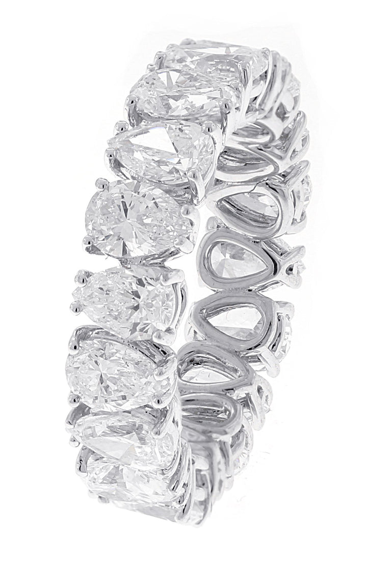 18kt White Gold Diamond Eternity Band