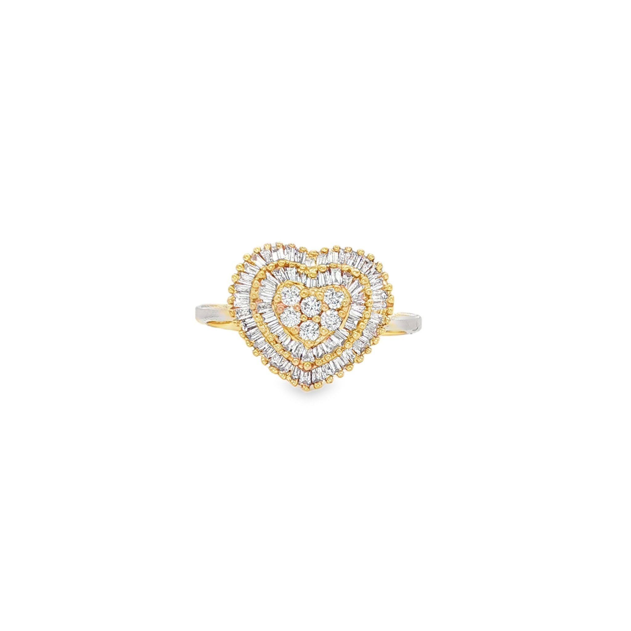 18kt Yellow Gold Diamond Ring