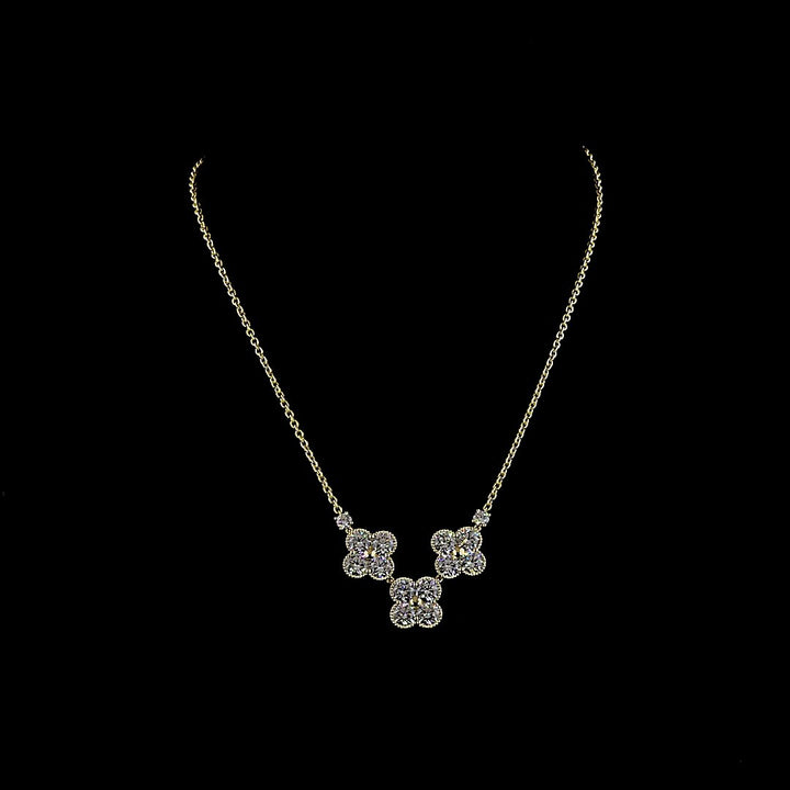 14kt Yellow Gold Lab Diamond Pendant