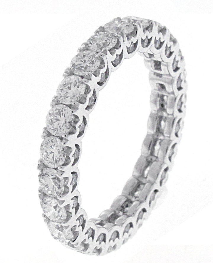18kt White Gold Diamond Eternity Band