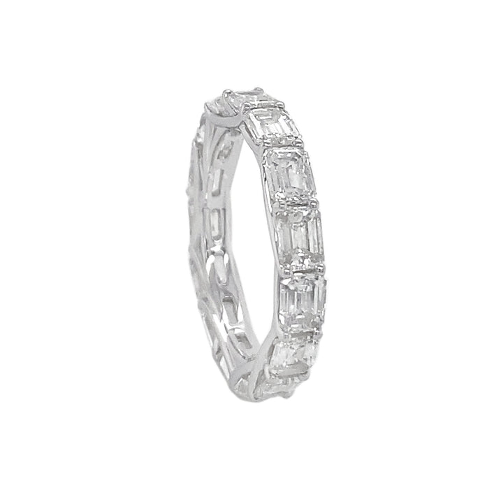 18kt White Gold Diamond Eternity Band