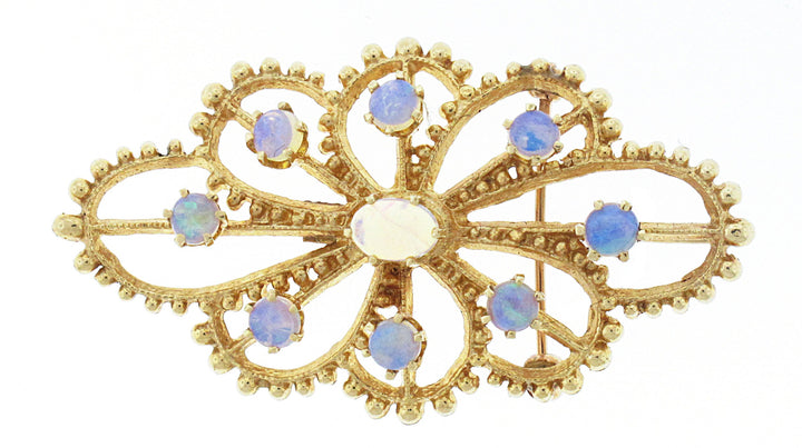 14kt Yellow Gold Opal Pin/Pendant