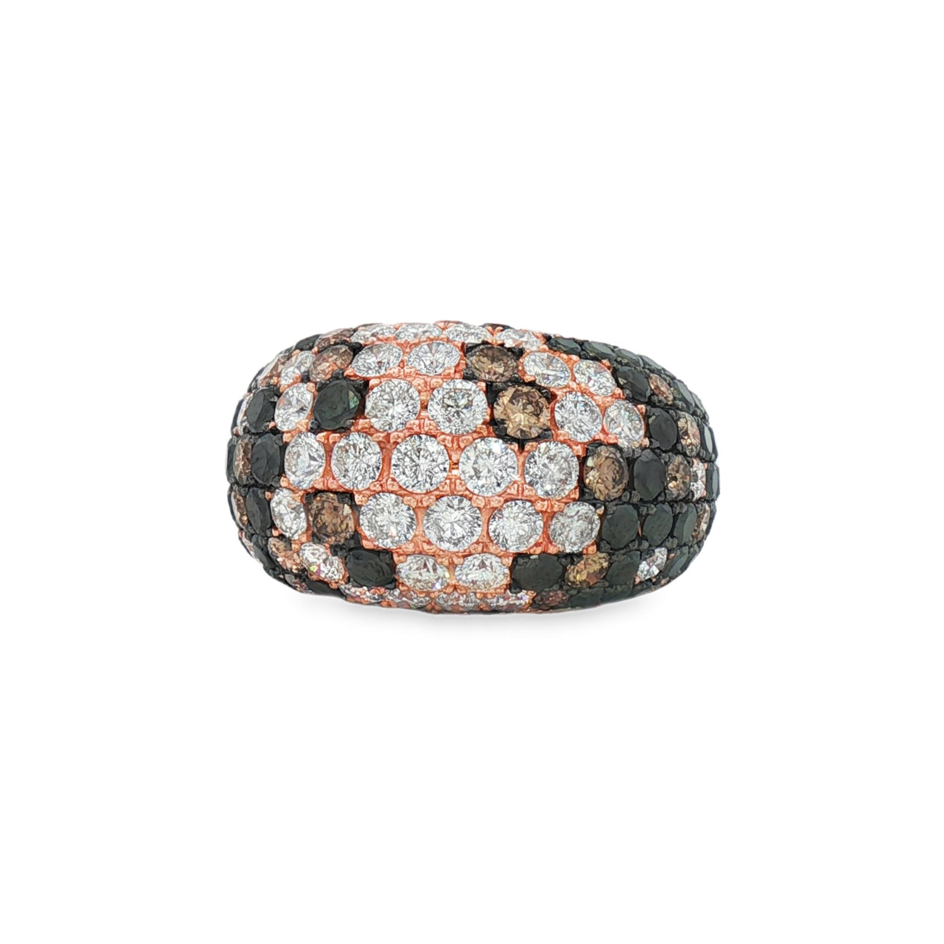 18kt Rose Gold Diamond Ring