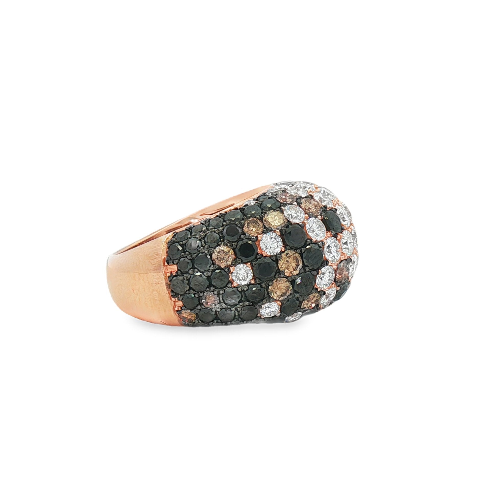 18kt Rose Gold Diamond Ring