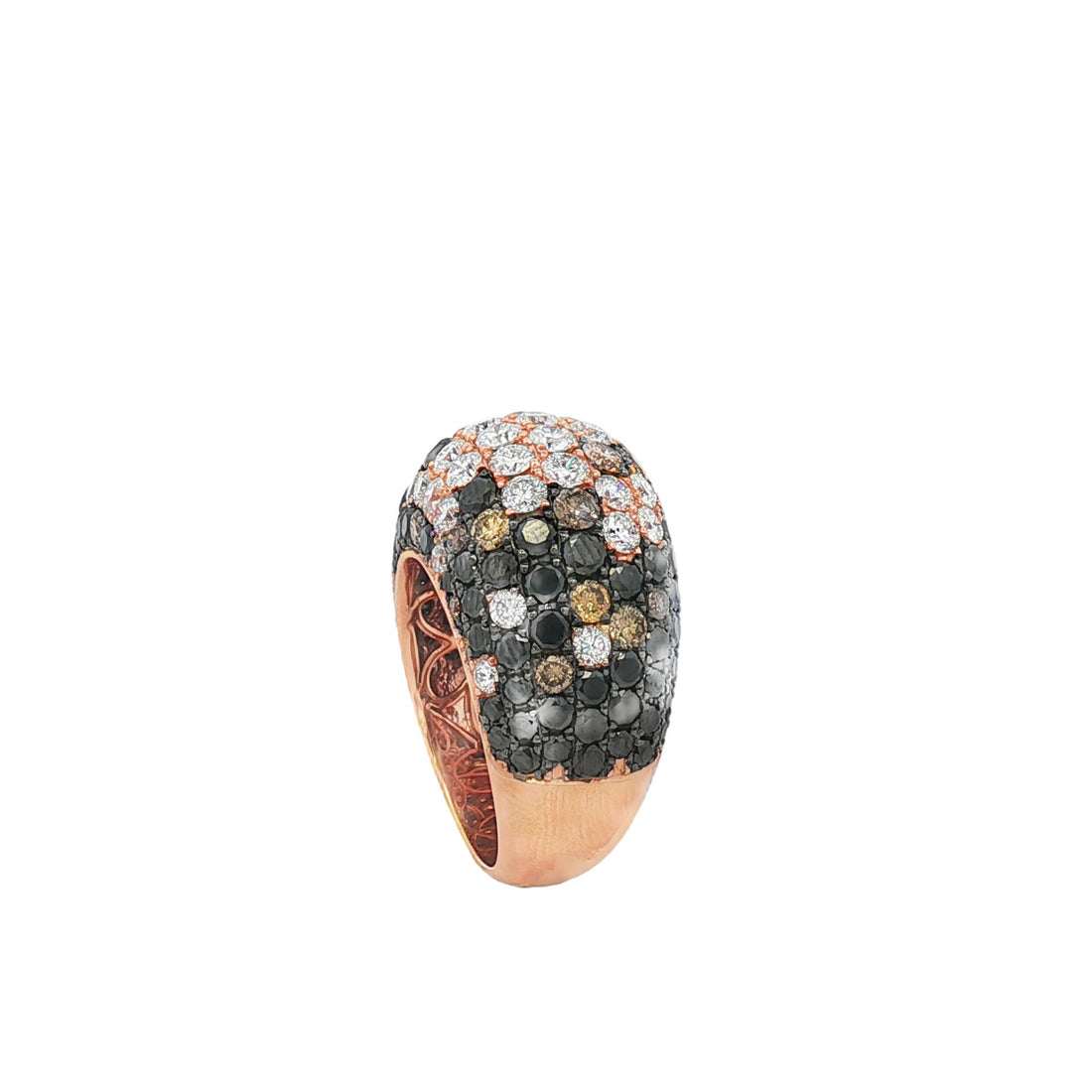18kt Rose Gold Diamond Ring