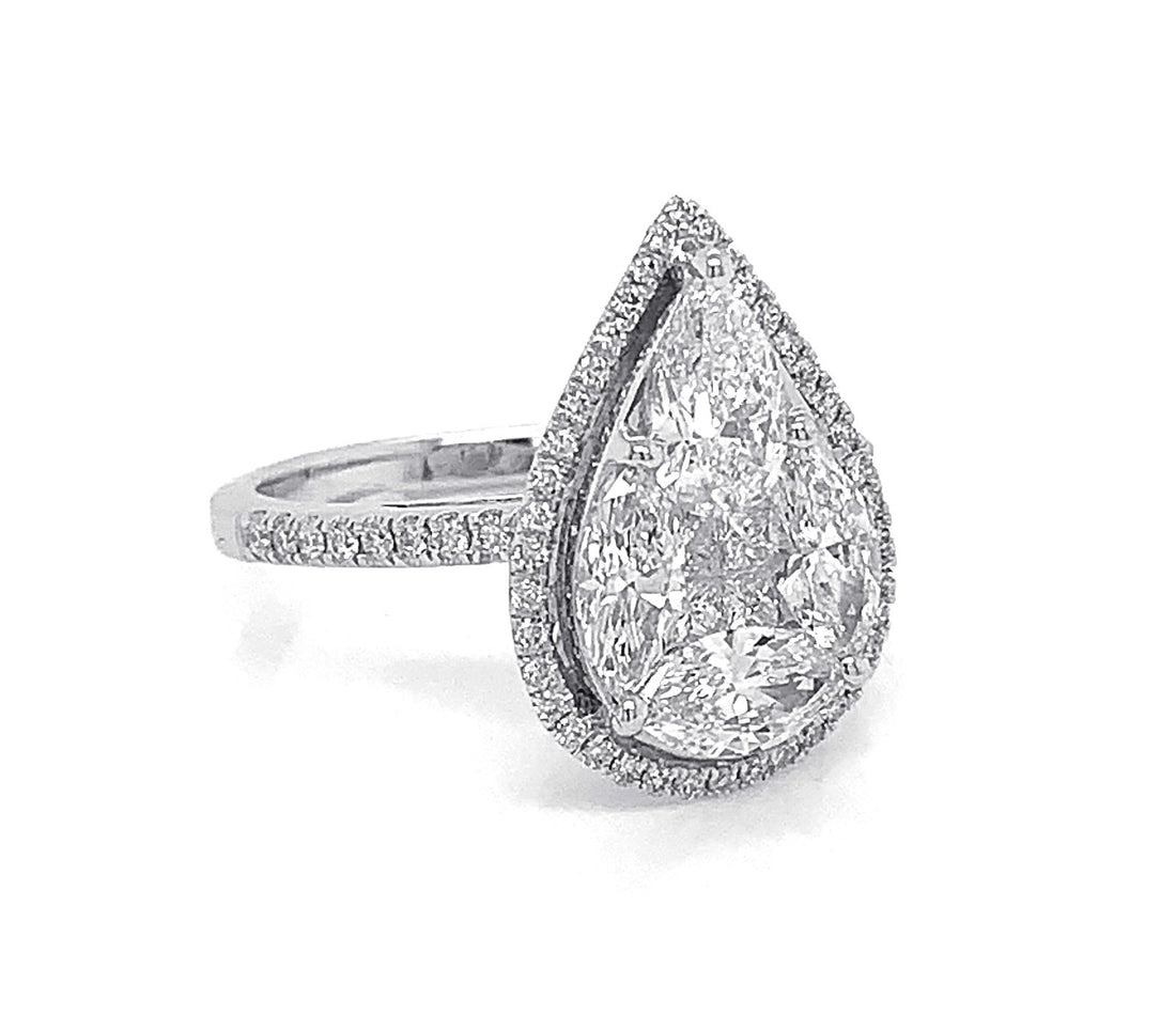 18kt White Gold Diamond Ring