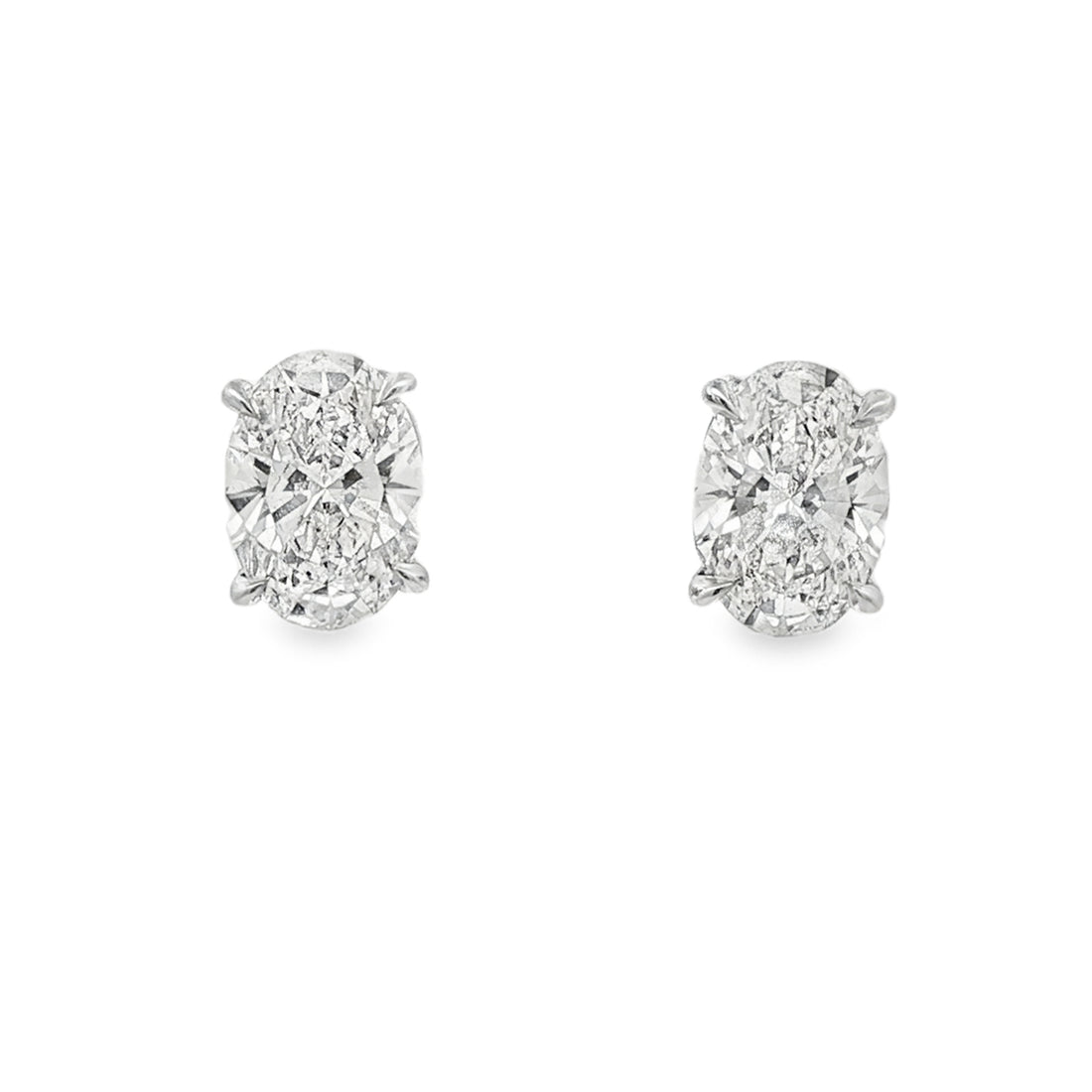14kt White Gold Lab Diamond Studs