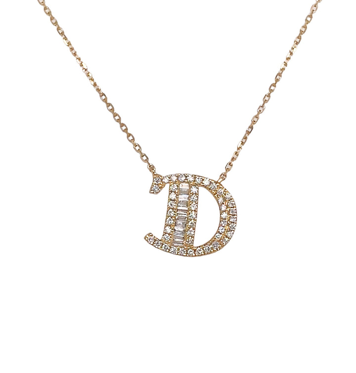 18kt Yellow Gold Diamond Pendant