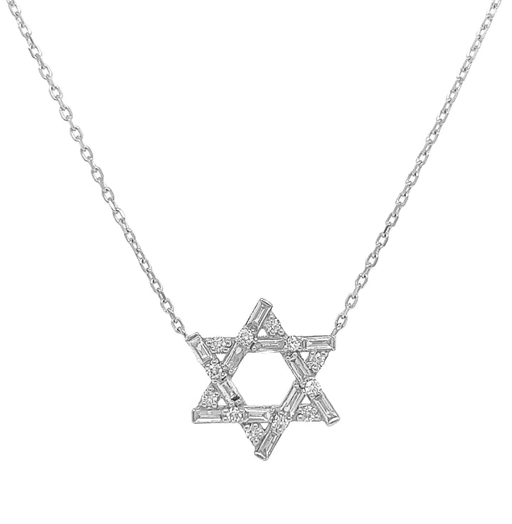 18kt White Gold Diamond Pendant