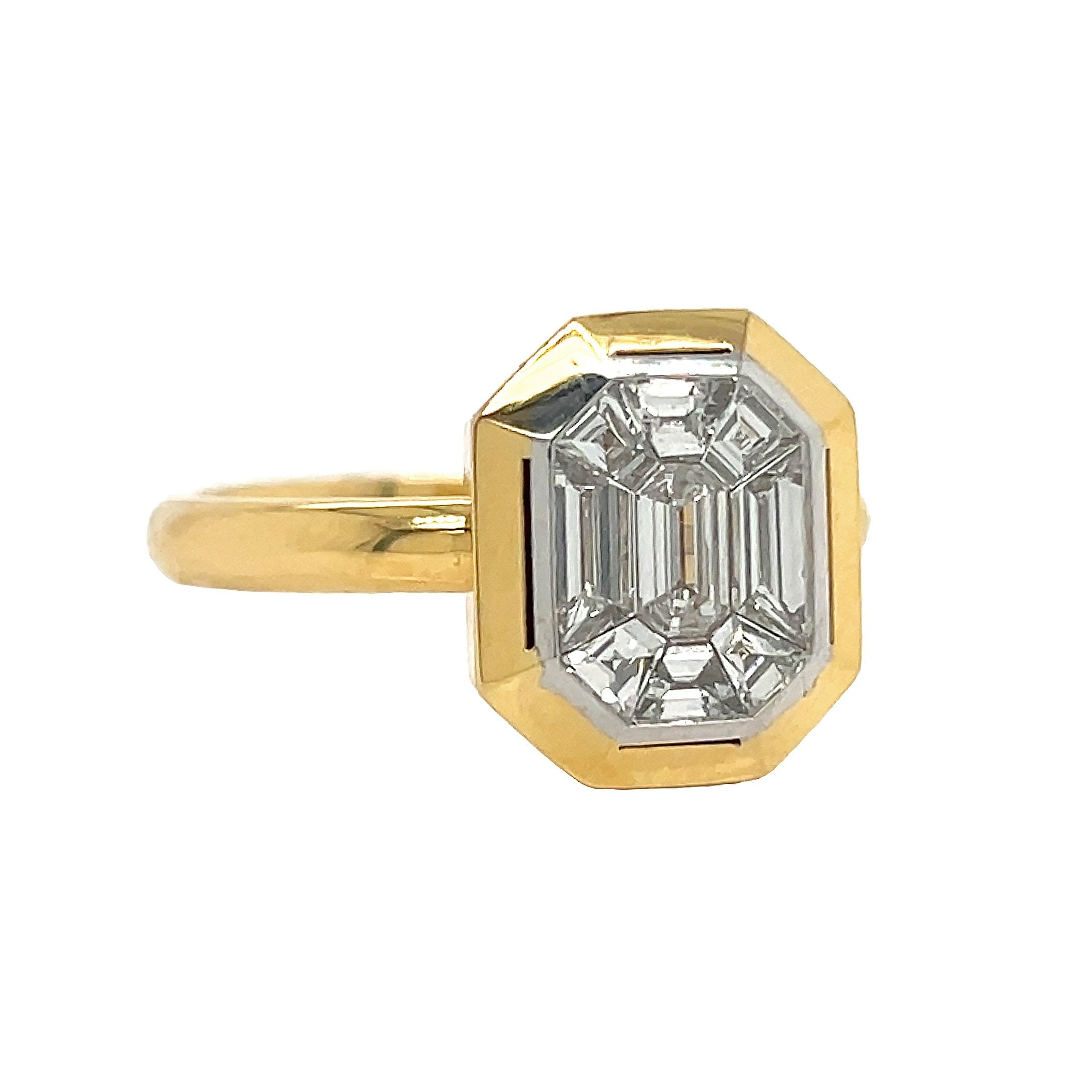 18kt Yellow Gold Daimond Ring