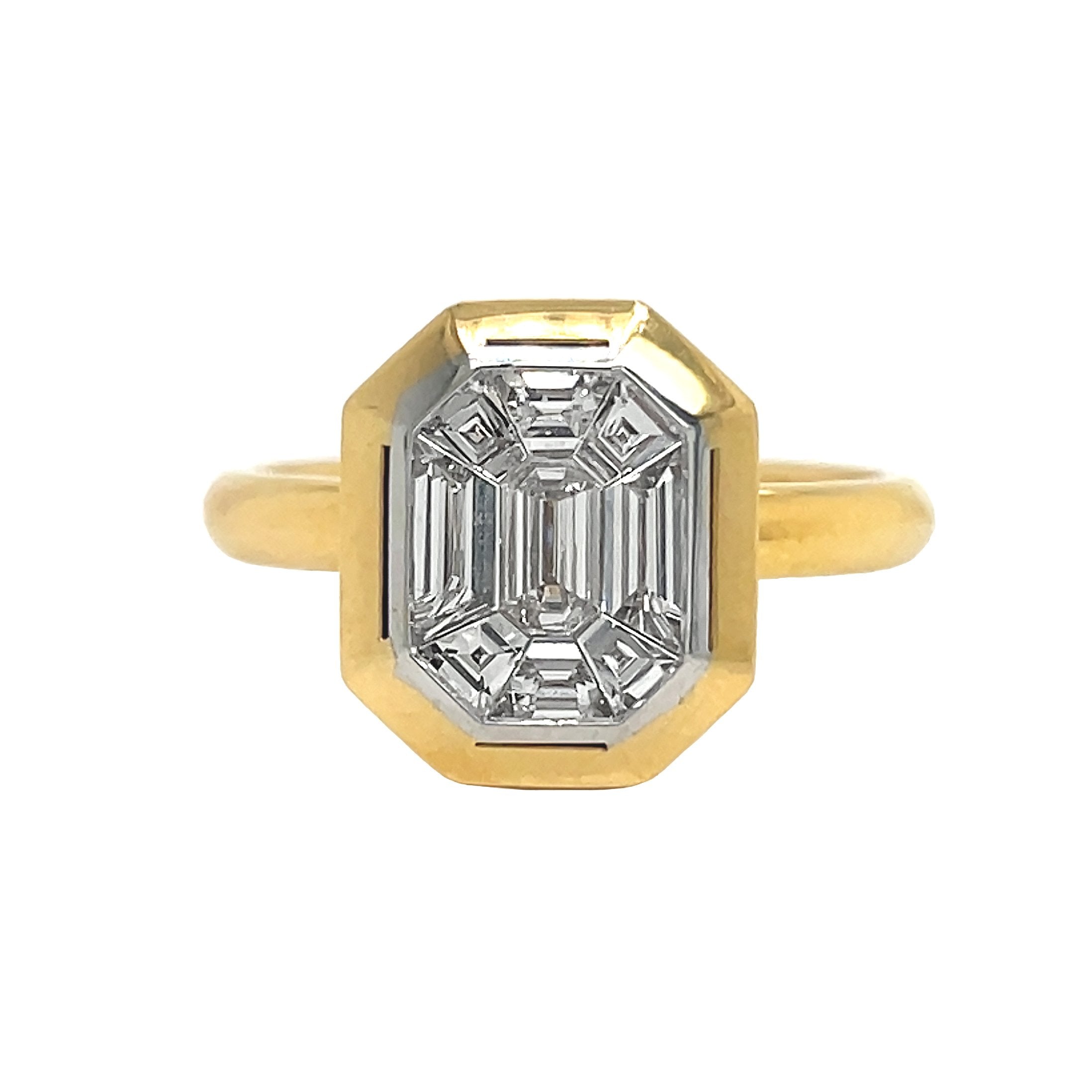 18kt Yellow Gold Daimond Ring