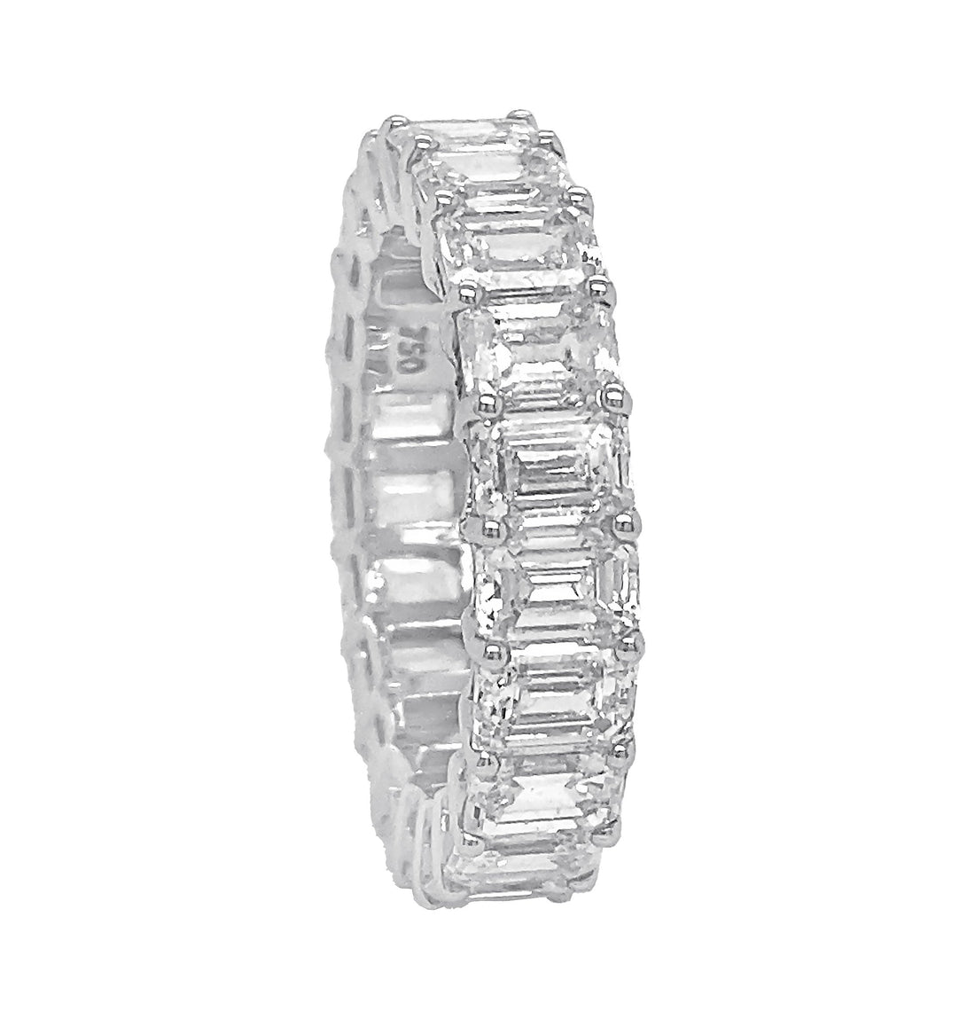 18kt White Gold Diamond Eternity Band