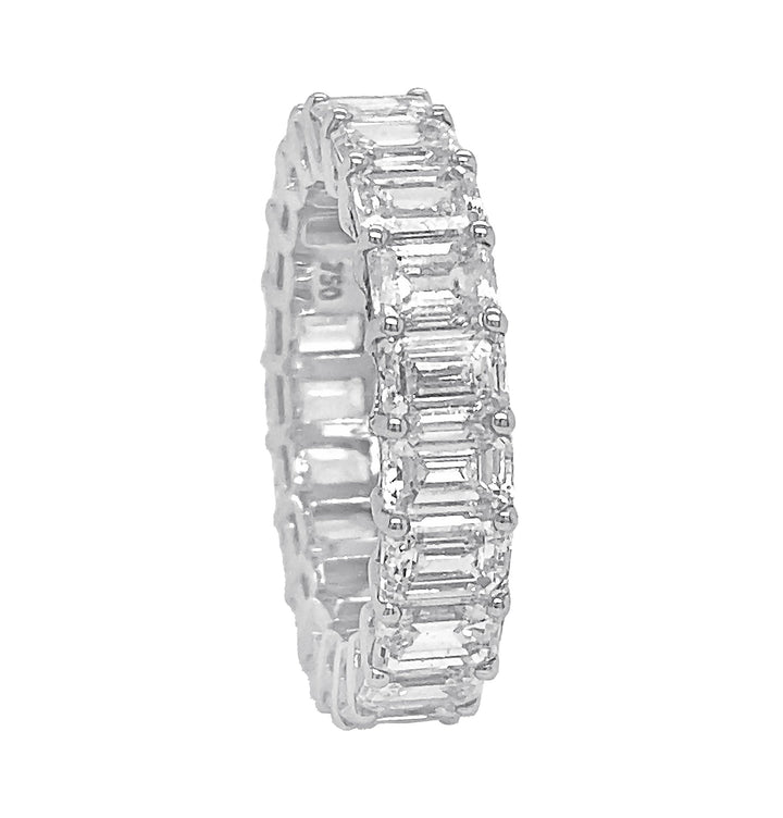 18kt White Gold Diamond Eternity Band