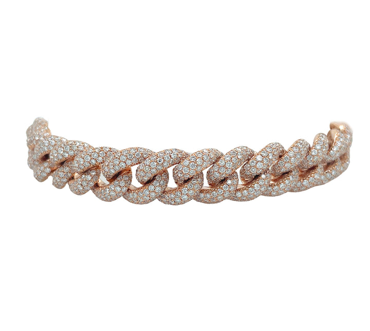 18Kt Rose Gold Diamond Bracelet