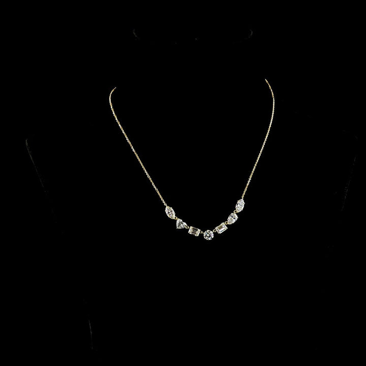 14kt Yellow Gold Lab Diamond Pendant